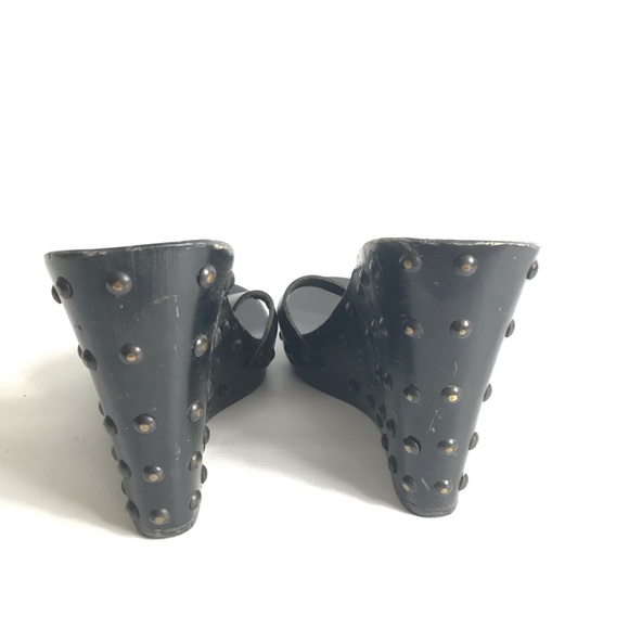 Dolce and Gabbana wedges black size 9.5 - Picture 3 of 7